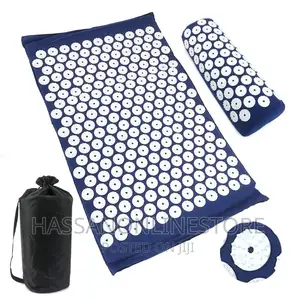 Mat and Pillow Set for Back/Neck Pain Muscle Relaxation