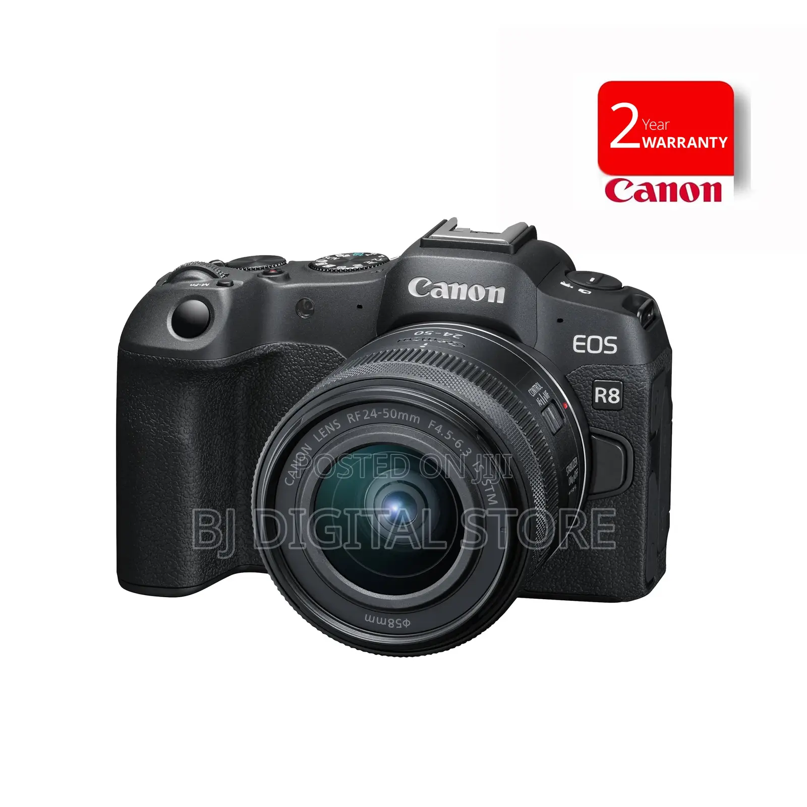 Canon EOS R8 Mirrorless Camera With RF 24-50mm F/4.5-6.3 IS
