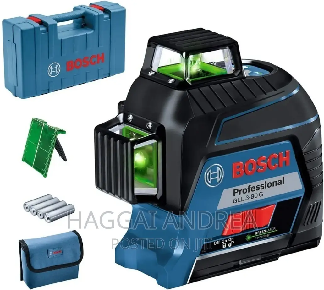 Bosch Green Three-Line Laser GLL 3-80g