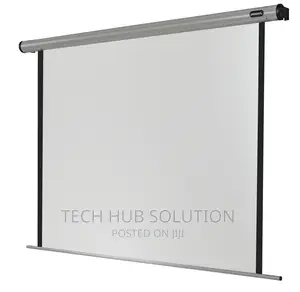 Electric Wall Mount Screen 200 X 200 Cm