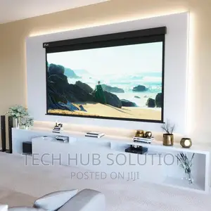 Electric Wall Mount Screen 200 X 200 Cm
