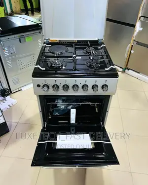 Euron Cooker 3 Gas + 1 Electric Burner + Electric Oven 60×60