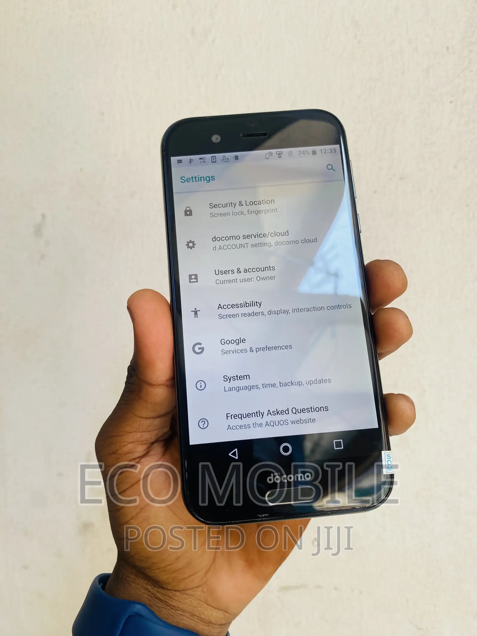 Sharp Aquos R SHV39 64 GB Black