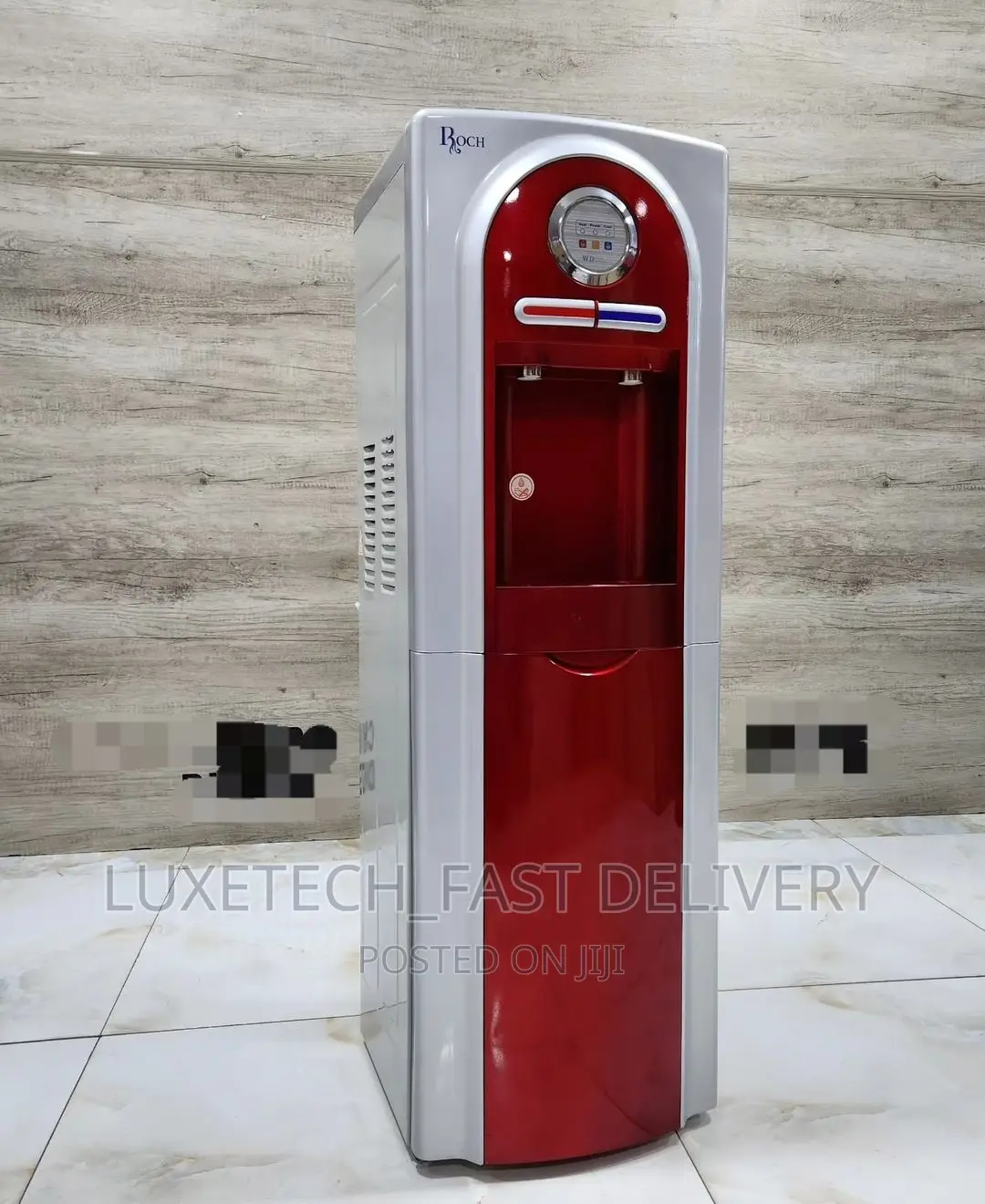 Roch 2 Taps Water Dispenser With Fridge