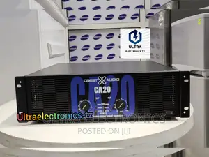 ORIGINAL CREST AUDIO 3U Ampca20 Power Amplifier 