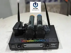 MAX DH-76 2 Wireless Mic With 2 Antenna and Receiver