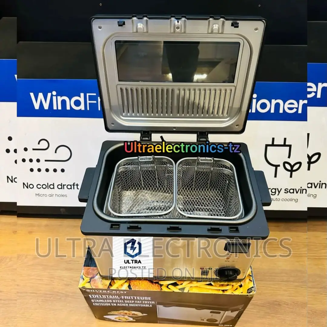 SILVER CREST Stainless Steel Deep Fat Fryer With 2000watts