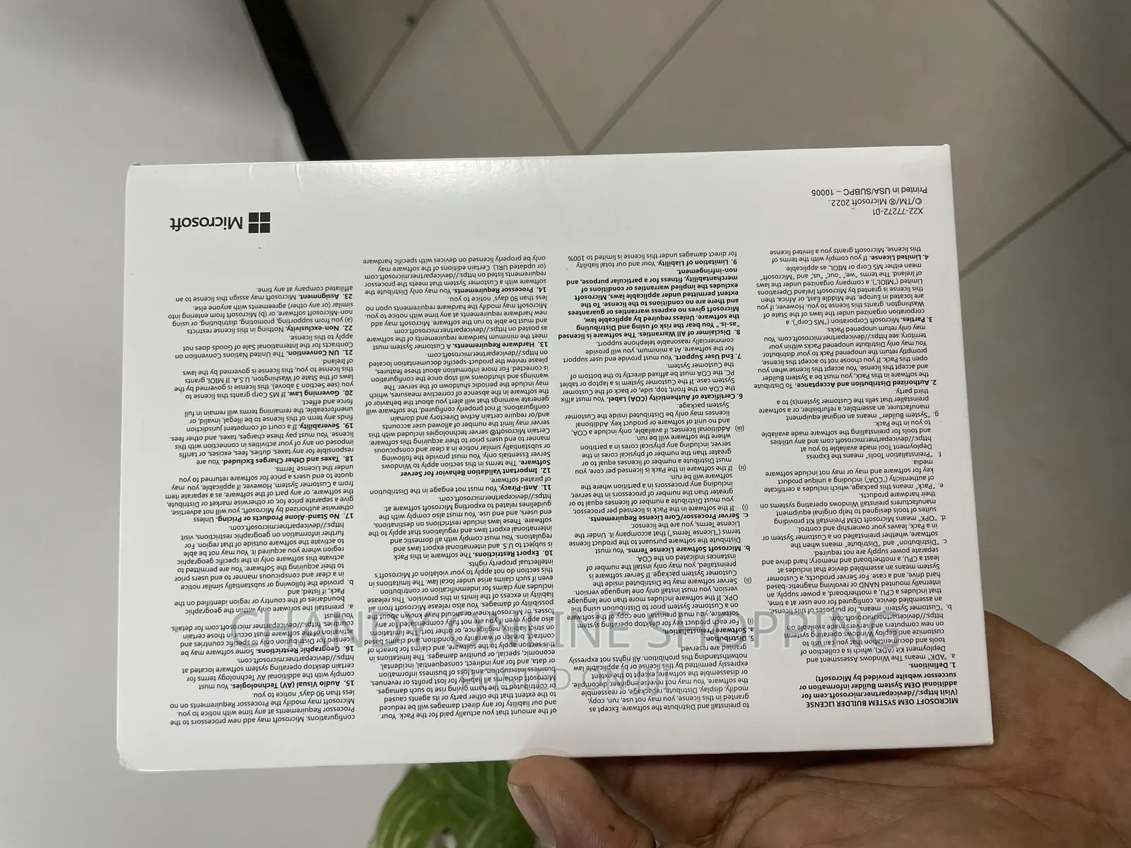 Microsoft Window 11 Pro 64bit Eng Intl 1p