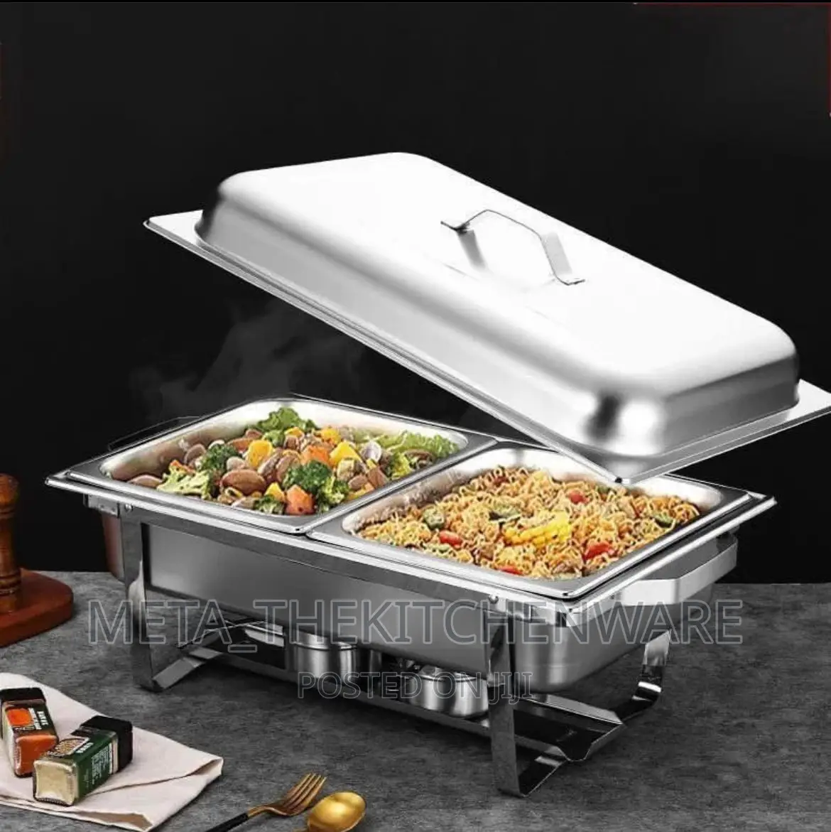 Chaffing Dishes Double Tray