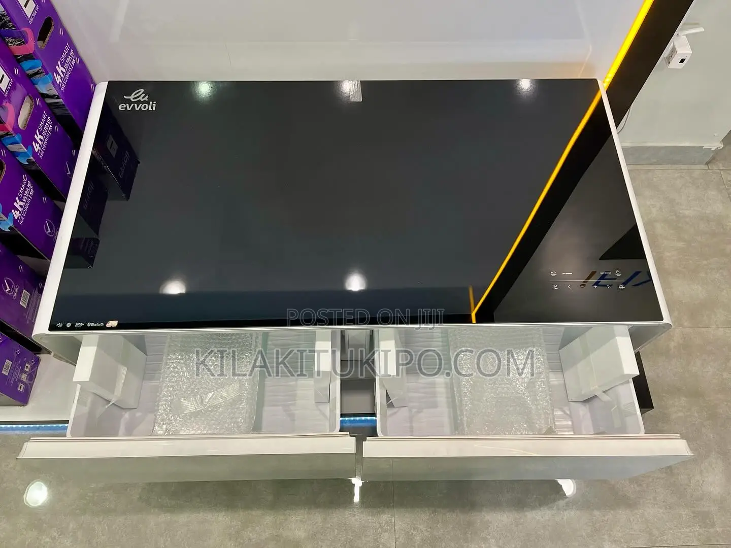 Smart Fridge Table With Sound System