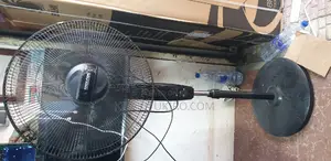 Power King Standing Remote Fan