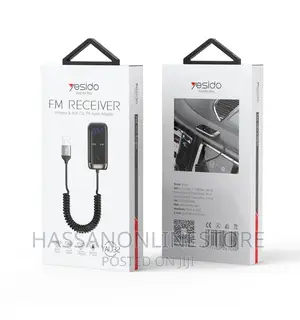 Yesido YAU32 FM Receiver Wireless AUX Car FM Audio Adapter