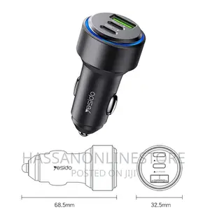 Yesido Y50 Car USB3.0 Fast Charger