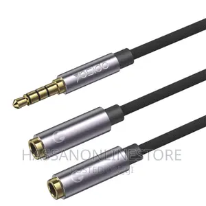 YESIDO YAU27 3.5mm Stereo Audio Y Splitter Cable