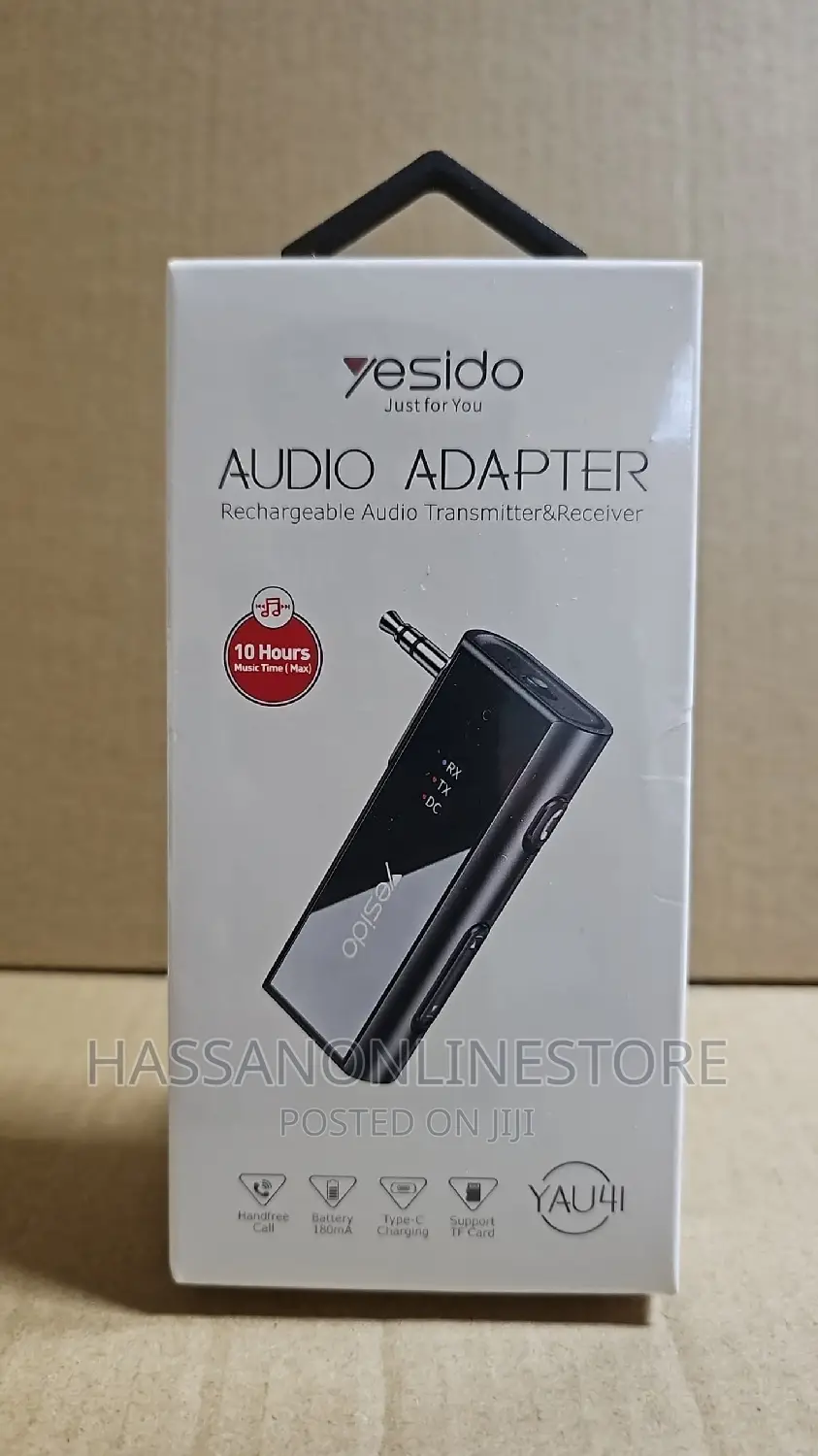 Yesido YAU41 Rechargeable Bluetooth (TX+RX) Audio Adapter