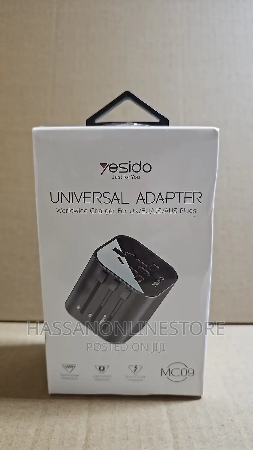 Yesido Multi-Function Universal Travel Adapter Plug Mc-09