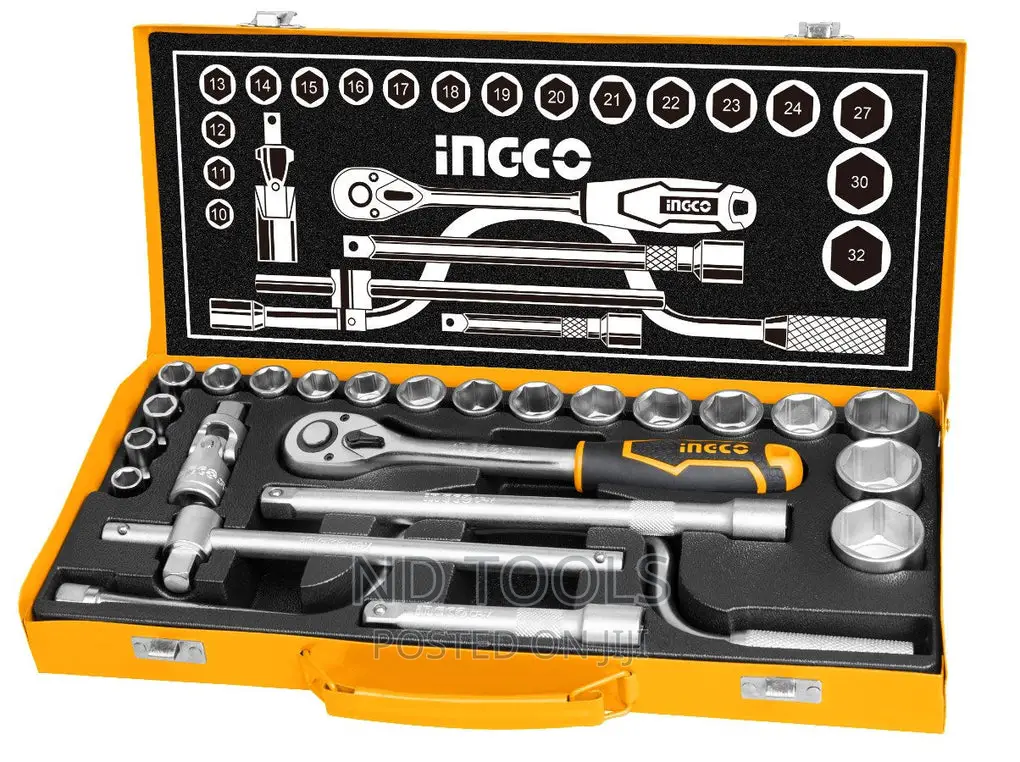 24 PCS 1/2" Socket Set