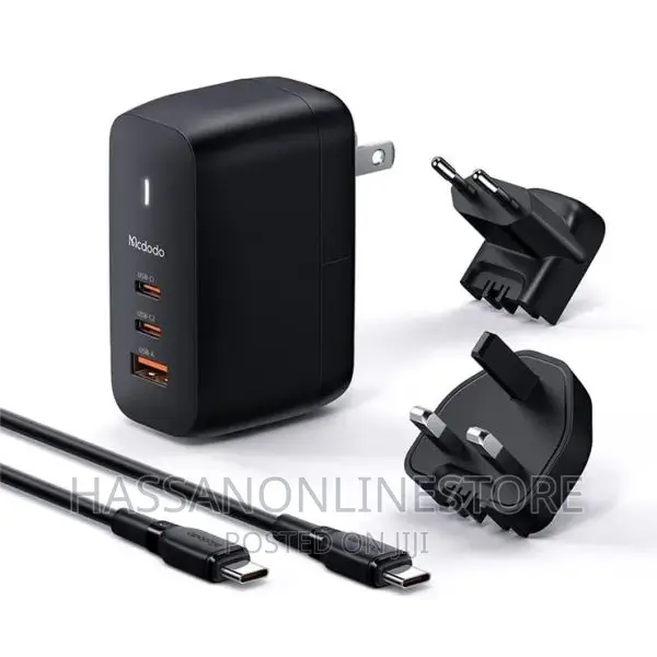McDodo CH-8442 Gan 65W 3-Port Mini Fast Charger