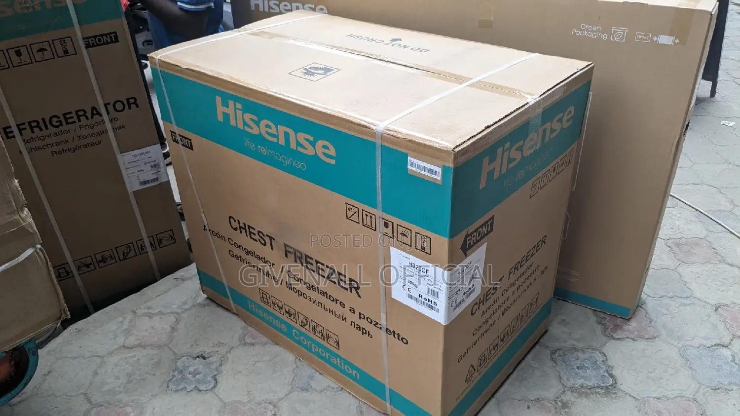Ofa Ofa = Hisense Freezer Lita 250 Inagandisha Haraka Sana
