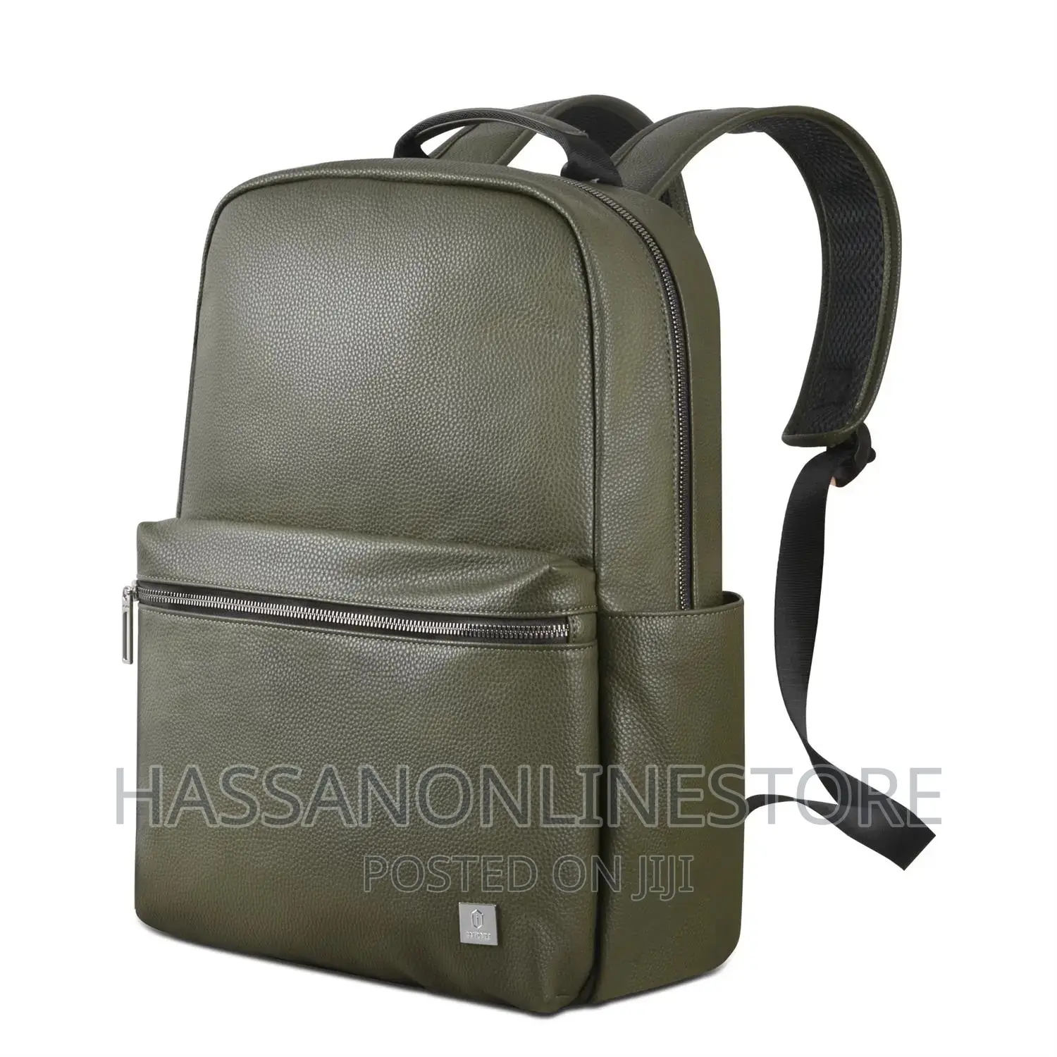 WIWU Osun Backpack PU Leather With Front Pocket Laptop