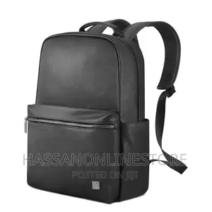 WIWU Osun Backpack Puleather With Front Pocket Laptop