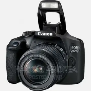 Canon EOS 2000D DSLR Camera With EF-S 18-55 Mm F/3.5-5.6 IS