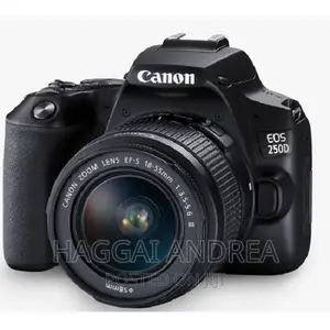 Canon EOS 250D DSLR Camera With Ef-S 18-55mm F/4-5.6 Is STM