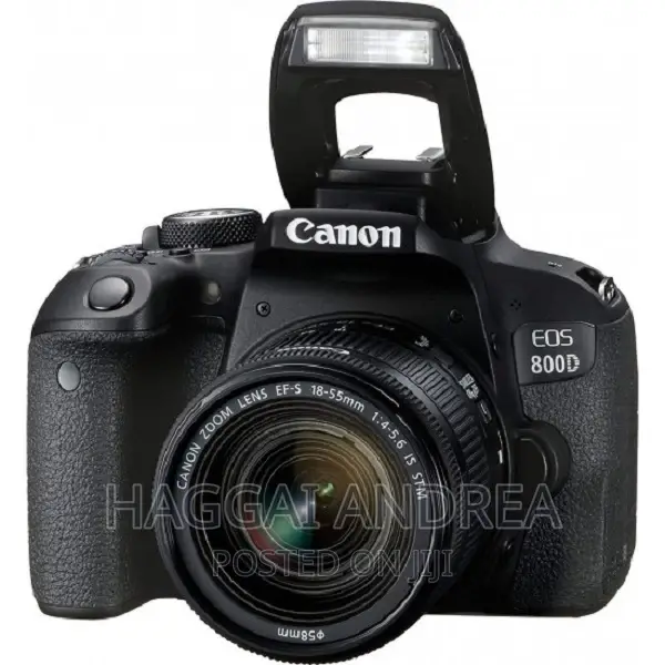 Canon EOS 800D DSLR Camera With 18-55mm IS STM Lens