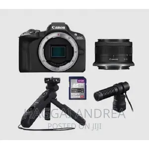 Canon EOS R50 With 18-45mm Lens and Content Creator Kit