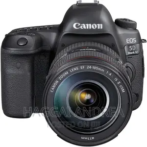 Canon EOS 5D Mark IV DSLR Camera With 24-105mm F/4l II Lens