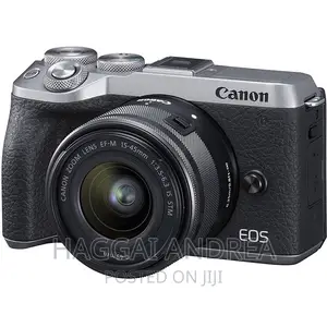 Canon EOS M6 Mark II Mirrorless Digital Camera With 15-45mm