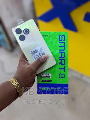 New Infinix Smart 8 64 GB Black