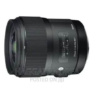Sigma 35mm F/1.4 DG HSM ART Lens for EF Canon Cameras