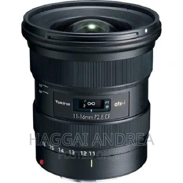 Tokina Atx-I 11-16mm F/2.8 CF Lens for Canon EF Cameras