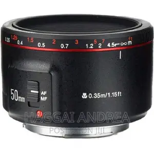 Yongnuo YN 50mm F/1.8 II Lens for Canon EF - White