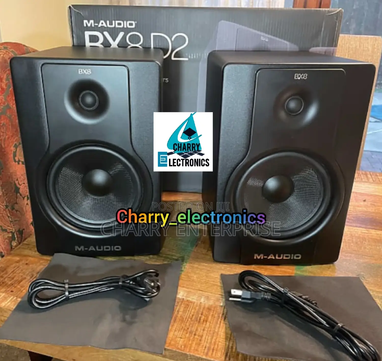 BX8 D2 Bi-Amplified Studio Monitor 130 Watt 8 Inch Woofer