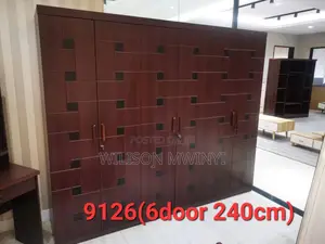 Wardrobe(6doors) Kabati Ya Nguo Milango(6)