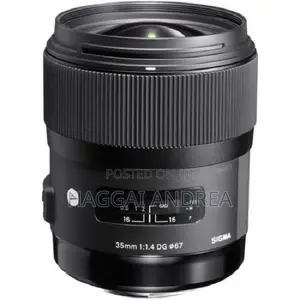 Sigma 35mm F/1.4 DG HSM Art Lens for Nikon F-Mount Cameras