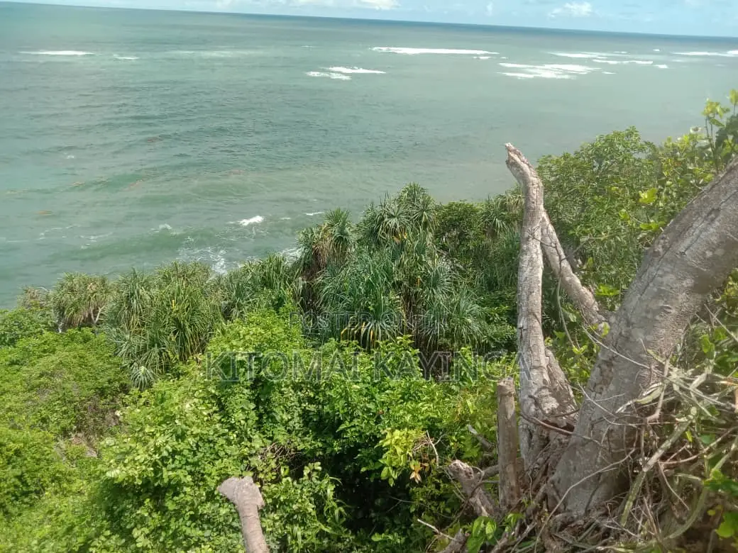 Beautiful Cliffside Beach Plot for Sale in Puna, Kigamboni.