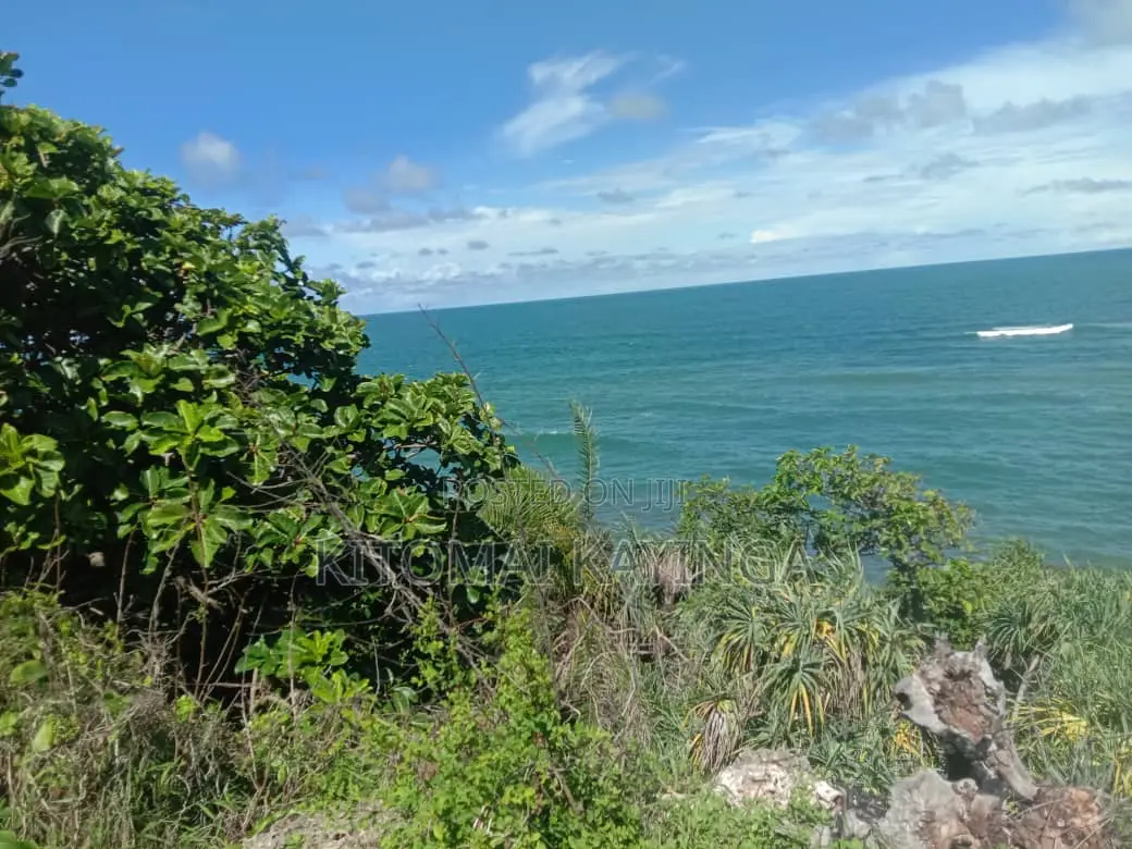 Beautiful Cliffside Beach Plot for Sale in Puna, Kigamboni.