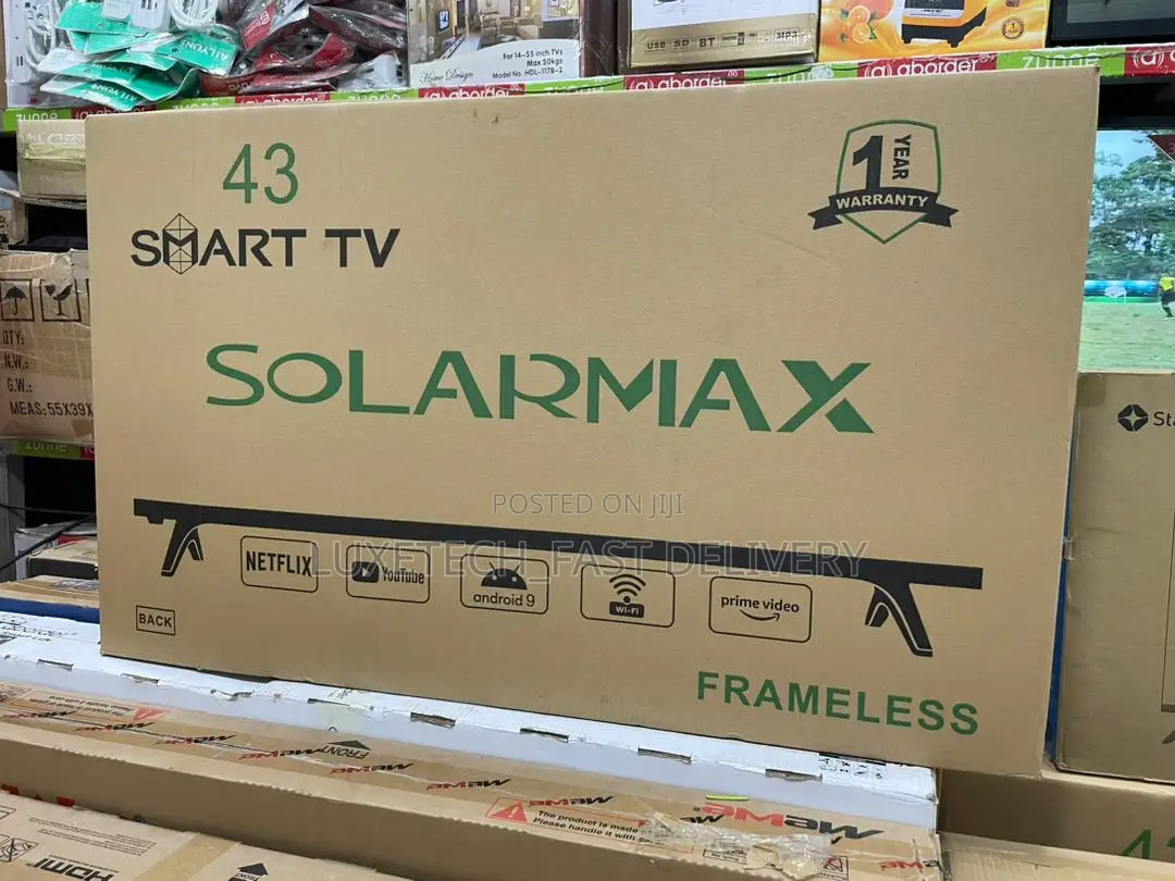 Solarmax 43 Inch Smart Tv Full Hd Quality