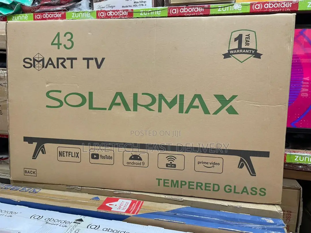 Solarmax 43 Inch Smart Tv Full Hd Quality