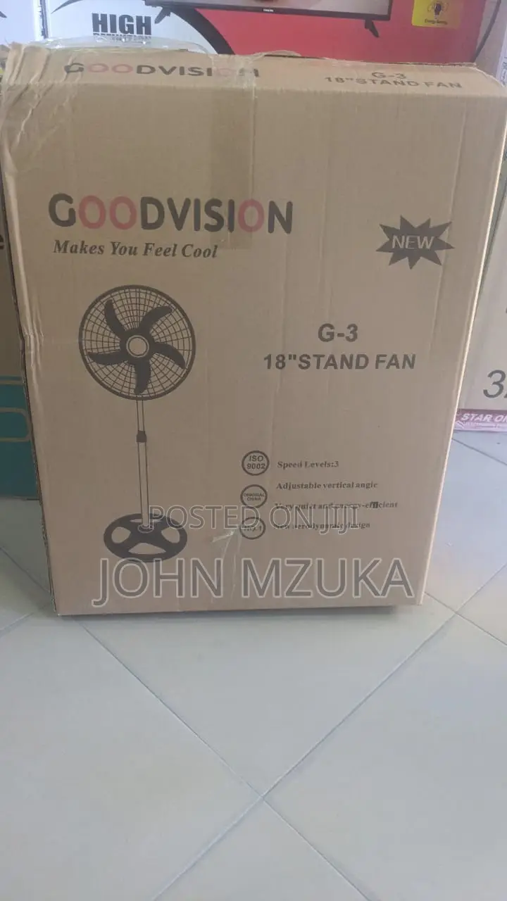 Standing Fan Size Kubwa Aina Ya Goodvision
