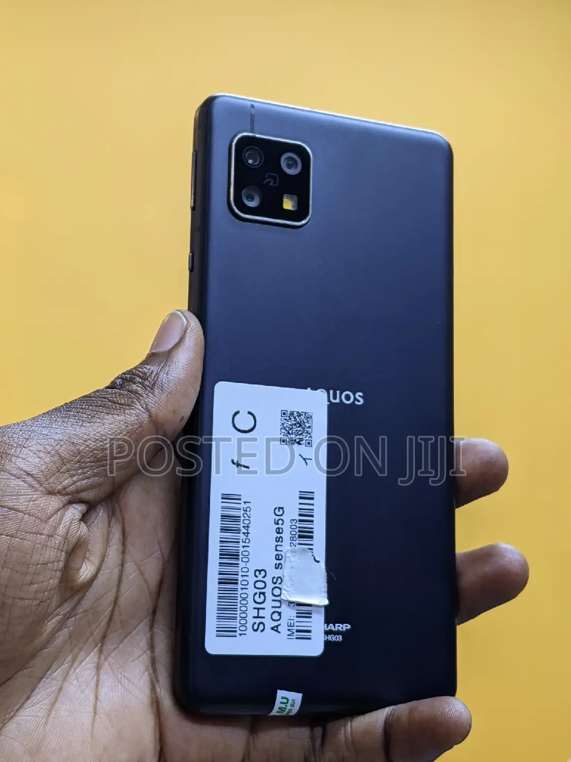 Sharp Aquos sense5G 64 GB Black