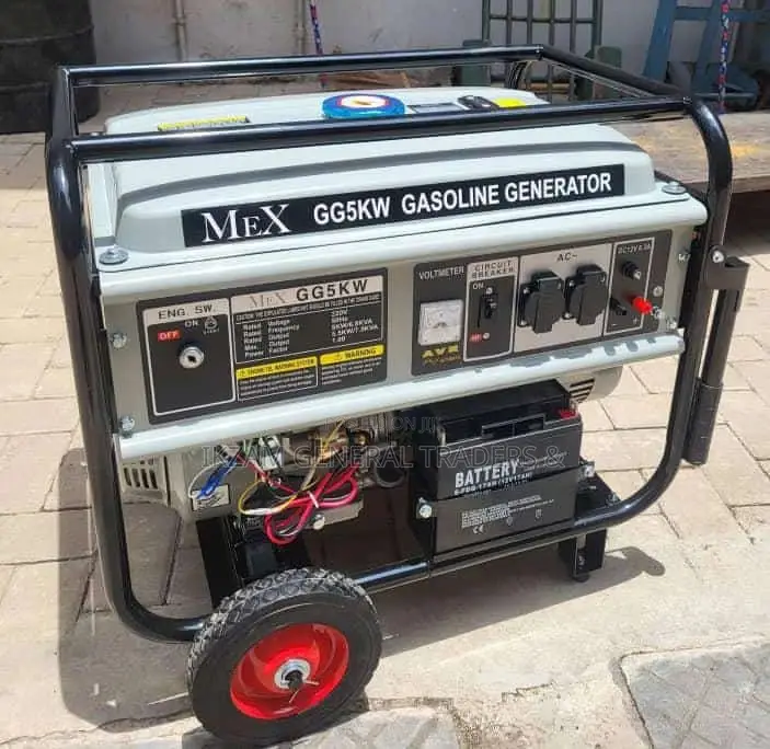 Gasoline Generator (5kva) Free of Delivery