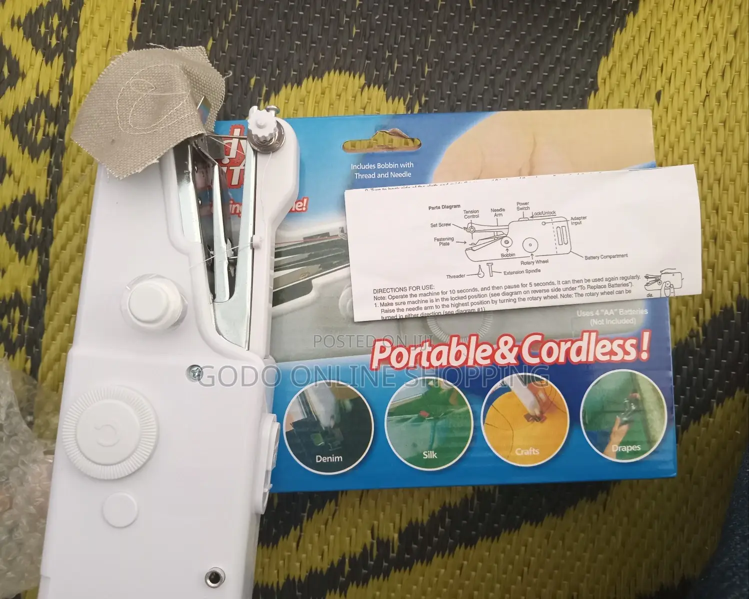 Handheld Electric Sewing Machine