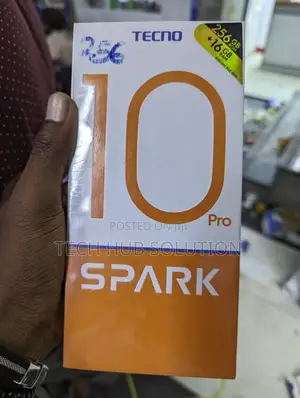New Tecno Spark 10 Pro 256 GB Black