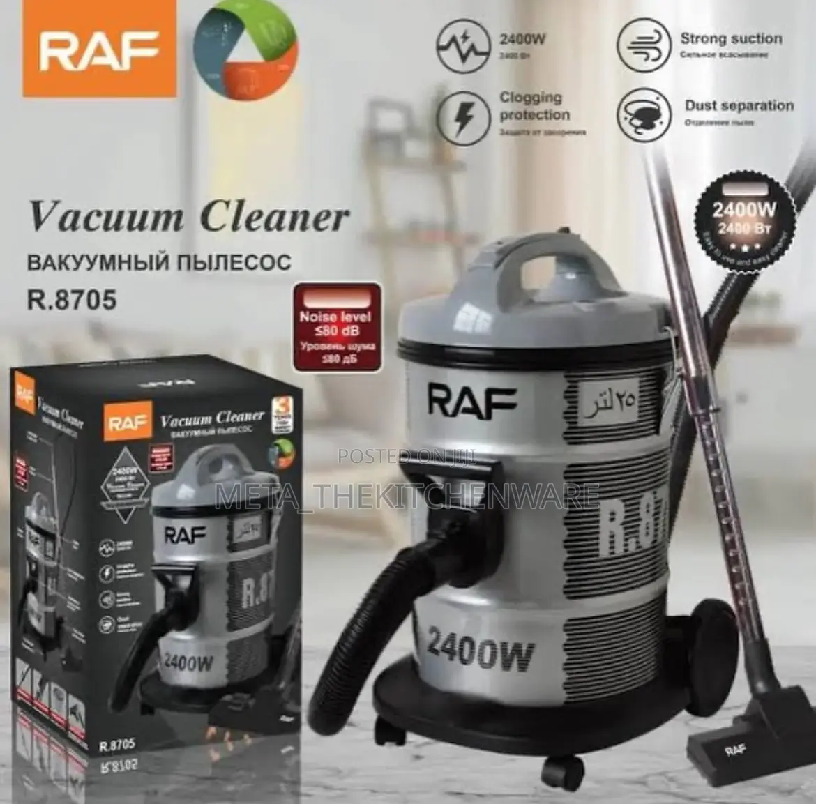 Raf Vacuum Cleaner 2400W
