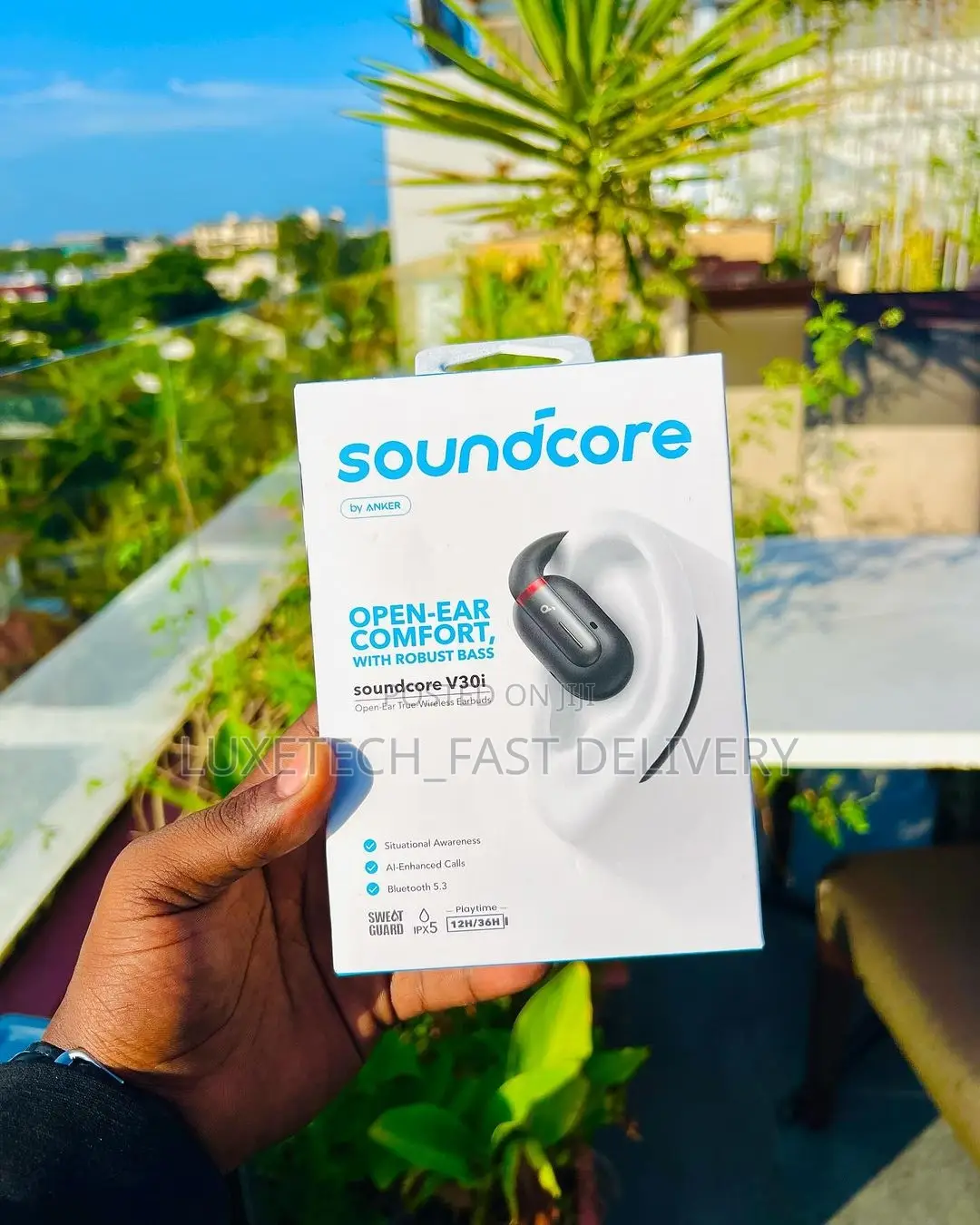 Soundcore by Anker V30i Open Ear Headphones With Robust Bass