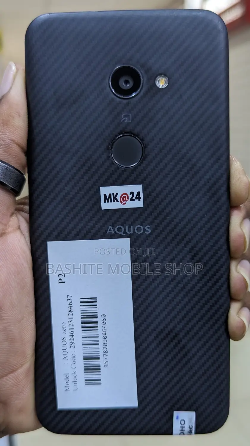 Sharp Aquos Zero 128 GB Black